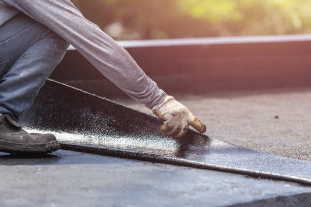 Professional Waterproofing technician working in Jordan, MN